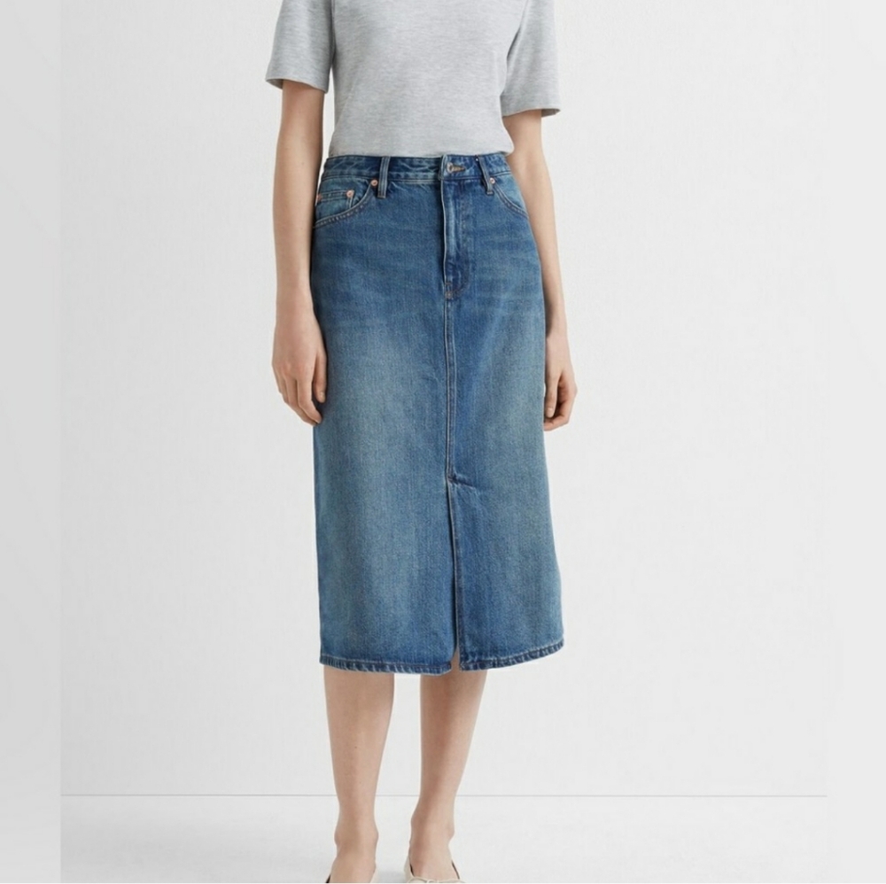 Club monaco midi skirt